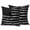 Black Gray, variant on 2 Pack Outdoor Waterproof Throw Pillows, USA Flag Stars and Stripes Decorative Square Pillow Case Patio Pillows for Chair Couch Sofa 16x16in