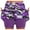 E-1037Purple, variant on FAOWME Women's Skirts High Waist Camouflage Print Comfortable Breathable Fitness Yoga Skirt Built In Shorts For Sports Activities,Black,L