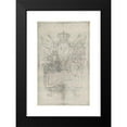 thumbnail image 2 of Hubert-François Gravelot 17x24 Black Modern Framed Museum Art Print Titled - Design for the Headpiece of the ‘Gazette De France’ (18th Century), 2 of 5