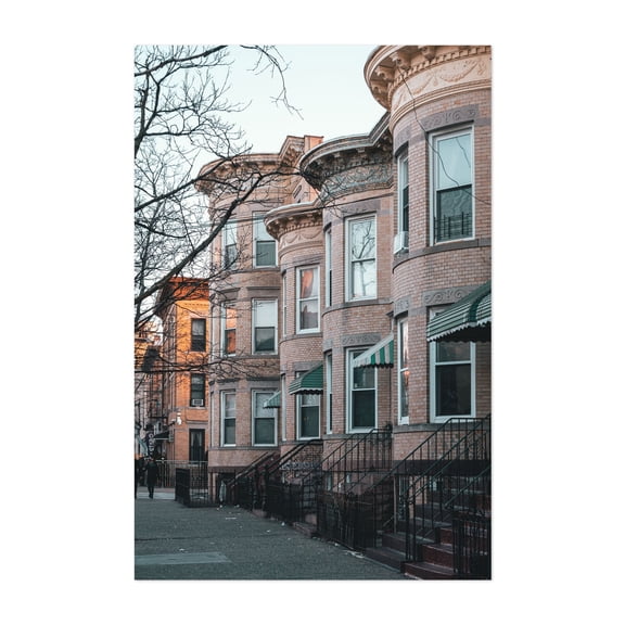 Ridgewood Residential 03 - Queens New York Photography Unframed Wall Art Print 5 x 7 inches