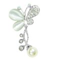 thumbnail image 3 of Broche de perla Hugo Broche de flor, 3 of 8