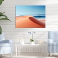thumbnail image 2 of Designart "Coastal Simplicity Photo I" Landscapes Metal Wall Art Prints, 2 of 5