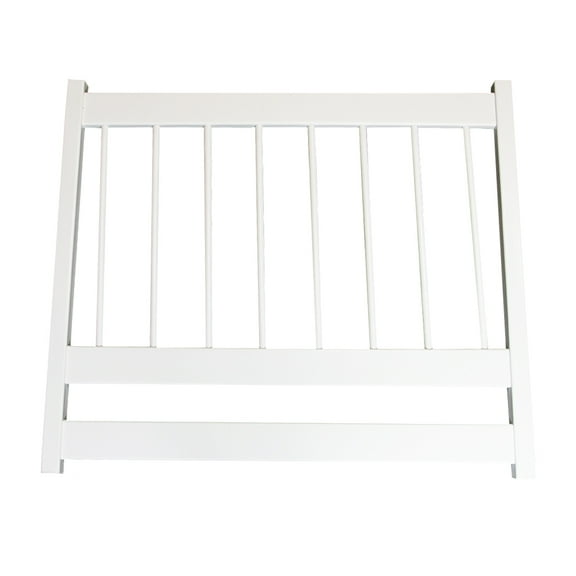 Aqua Select Above Ground Swimming Pool Resin Safety Fence Gate Only, White