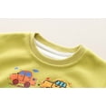 thumbnail image 3 of Bowake Baby Boy Clothes Pullover Sweatshirt Joggers Pants Set Toddler Fall Winter Outfits, 3 of 6
