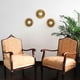 thumbnail image 5 of Espejo de pared dorado decorado traje 3 espejo circular ideal para decoración del hogar, dormitorio y salón, original espejo de pared femenino regalo brillar Electrónica, 5 of 5