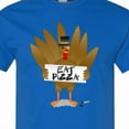 thumbnail image 4 of Inktastic Turkey Holding a Sign Says Eat Pizza T-Shirt, 4 of 5