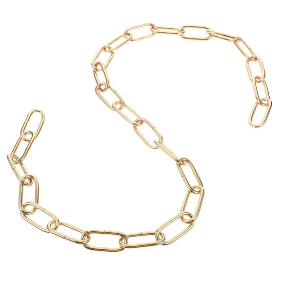 Masteelf Golden Iron Art Chain for Home Use Chandelier Accessory with Moderate Length Suitable for Various Chandeliers