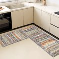 thumbnail image 5 of Farmhouse Kitchen Rugs Set 3 Piece, Boho Kitchen Mats for Floor, Non-Slip Kitchen Rug Waterproof Mats for Kitchen, Runner Rugs for Hallway Laundry Holiday Sink Decor, 5 of 12