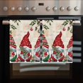 thumbnail image 2 of Red Beige Gnomes Christmas Kitchen Towels Set of 3, Water Absorbent Dish Towel, Xmas Ball Gifts Snowflake Decorative Hand Towels - Quick Drying Cloth for Cooking Baking, 18x28 Inch, 2 of 8