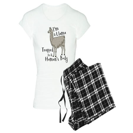 

CafePress - I m A Llama Trapped In A Hu - Women s Light Pajamas