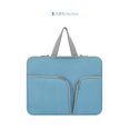 thumbnail image 1 of Nvzi Adecuado para portátiles de 14 pulgadas, bolsa interior para portátil, funda protectora multibolsillos para bolsa interior de portátil, azul, 1 pieza, 14,37 * 10,83 * 0,79 pulgadas, 1 of 5
