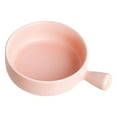 thumbnail image 2 of keepw Ceramic Salad Bowl Handled Adorable Washable Cute Replacement Kitchen Dinner Instant Noodles Fruit Bowls Tableware Pink, 2 of 6