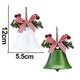 thumbnail image 2 of Xmas Tree Ornaments Holiday Decorative Bells For Crafts Supplies Wreath Door Hanging Decoration, 2 of 5
