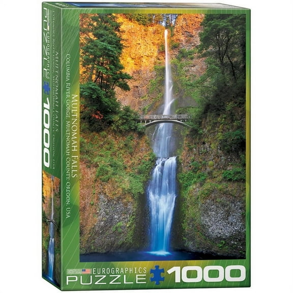 EuroGraphics Multnomah Falls, Oregon Puzzle (1000-Piece) (6000-0546)