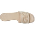 thumbnail image 4 of Naturalizer Women's Genevieve Slide Sandal Coastal Tan Woven Fabric 7W, 4 of 5