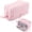 A:Pink, variant on Tikeitoo Cute Pencil Case Large Capacity Pencil Box 4 Compartments Box Storage Bag Desk Organizer Marker Pouch Pen for Middle School Office College Adult Gi rl and B oy