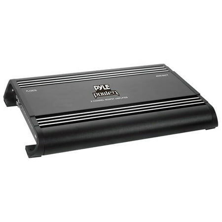 - Pyle Super Power PLA2678 Car Amplifier - 4000 W PMPO - 2 Channel - Class D - Bridgeable - 47 Kilo Ohm - 90 dB SNR - MOSFET Power Supply - 2 x 2 kW @ 4 Ohm - 4 kW Bridged Power @ 4 Ohm