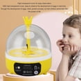thumbnail image 3 of YISITIAN Egg Incubator, Mini Digital Incubators for, Poultry Hatching Machine with Automatic Temperature Humidity Control, for Hatching Chickens Ducks Pigeons (Manual Turning) CA919-7283, 3 of 9