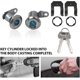 thumbnail image 5 of Door Lock Key Cylinder Tumbler Set with2 Keys For Ford Torino GT 1968-1971, 5 of 5