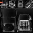 thumbnail image 3 of Ice Crusher Manual Rotary Ice Crusher Cocktails Slush Machine Ice Cube Crushed Smoothies Ice Crusher, 3 of 7