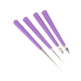 thumbnail image 4 of Shisuyan Bead Hole Opener with Needle Style Buffer for Craft ABS Material Violet Color 4 Pieces Set 0.63mm, 4 of 8