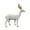 Straight head-No. 1, variant on Christmas Reindeer Figurines Decorations Standing Deer Figures Deer Model for Home Wine Cabinet Table Decors