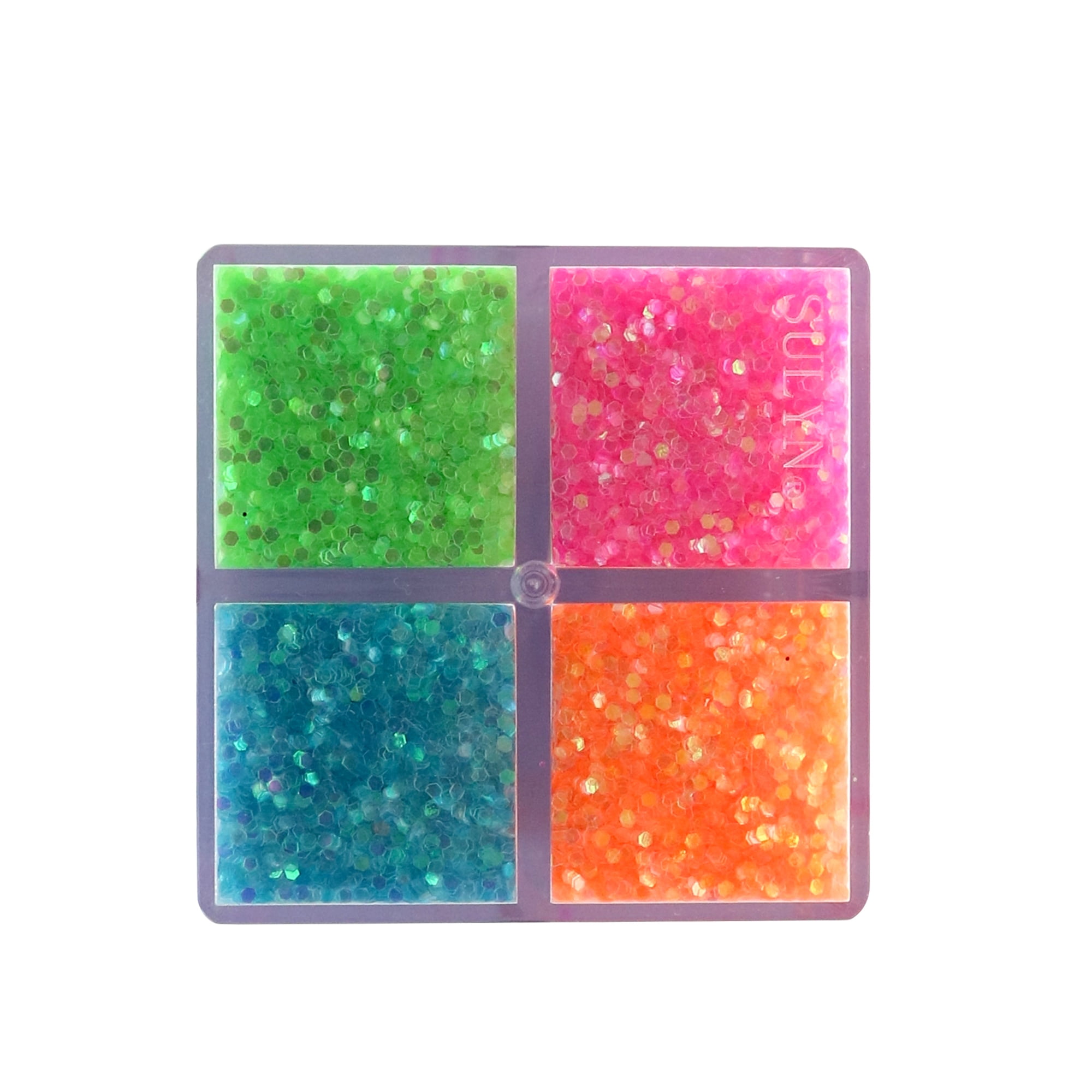 Neon Glitter Set by Creatology – Assorted Bright Neon Colors for Paper Crafts - DIY Projects & Decorations - 12 Pack