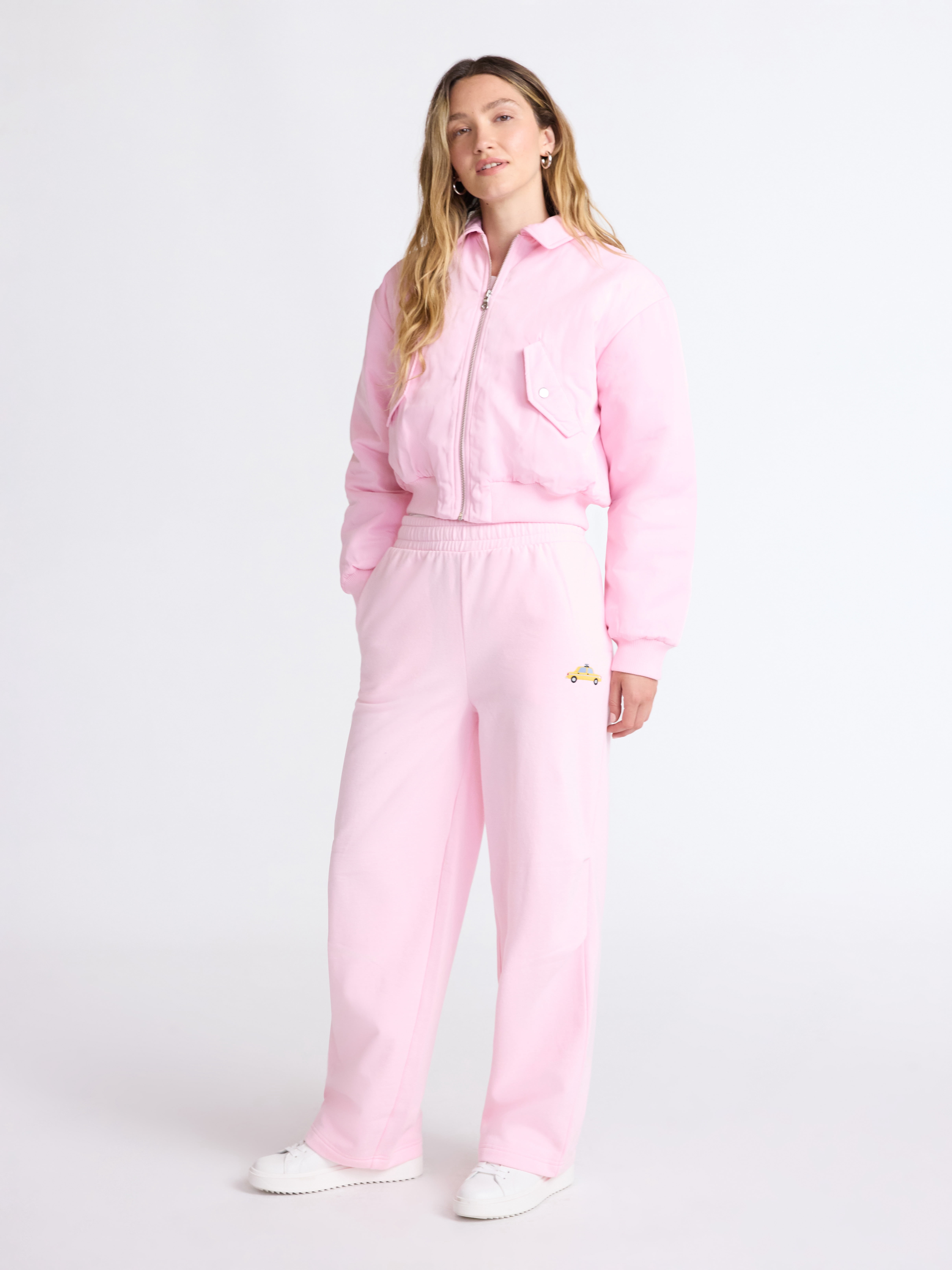 Scoop Limited Edition Women’s and Women's Plus New York Sweatpants with Embroidery, Sizes XS-4X
