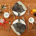 thumbnail image 4 of Cloth Napkins Set of1 100% Satin Peachskin Velvet 20x20inx1 Napkins Cloth napkins are washable Soft and Absorbent Warrior Lover, 4 of 8