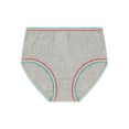 thumbnail image 6 of Wonder Nation Girls Cotton Brief Underwear, 10-Pack, Sizes 4-18 & Plus, 6 of 14