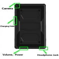 thumbnail image 2 of SOATUTO For Walmart Onn 10.1 Tab Case 2020 ( Model: 100011886 ), Shockproof Kids Friendly Rugged Hybrid Sturdy Armmor Case Built-in Kickstand For Onn 10.1 inch Tablet 2020 Generation 2 (Black), 2 of 7