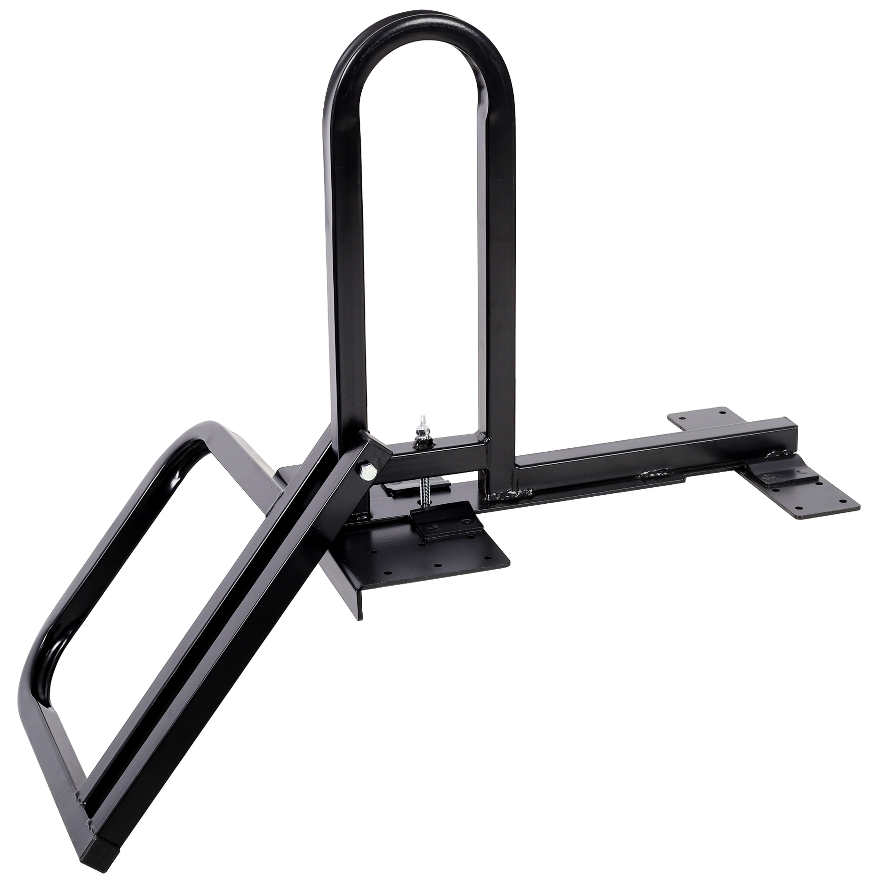 Truck Tailgate Mounting Step, 300 LBS Capacity, Foldable Design, Hand Rail, Powder Coated, Universal Fit