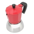 thumbnail image 4 of Moka Pot, Mocha Coffee Pot High Pressure Extraction Food Grade Silicone Ring Anti Scald  For Office, 4 of 8