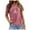 Pink, variant on Women's T-Shirts France Shirt Women Tower Travel T-Shirt Tees and Tops for Stylish Adventures