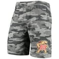 thumbnail image 2 of Men's Concepts Sport Charcoal/Gray Maryland Terrapins Camo Backup Terry Jam Lounge Shorts, 2 of 3