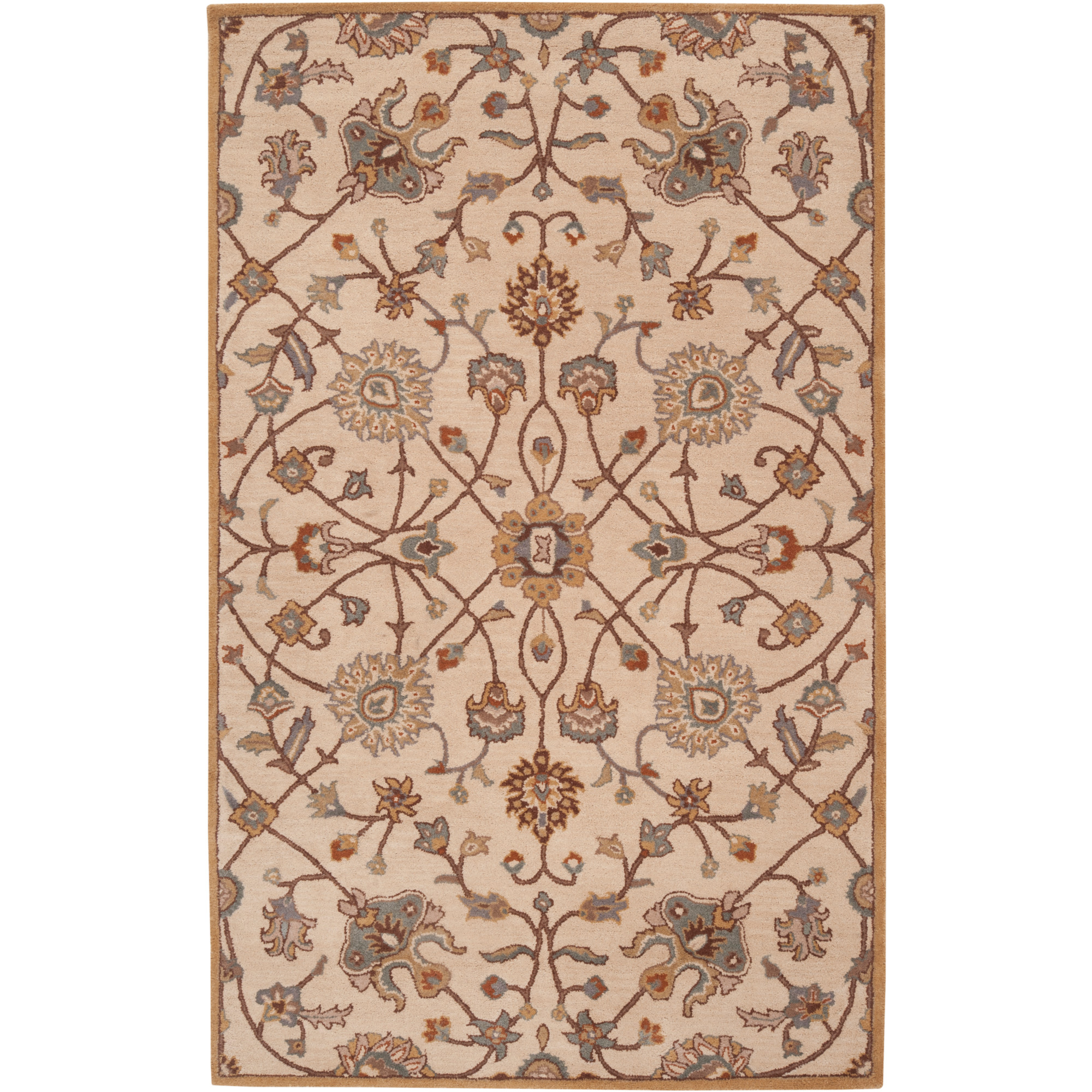 Artistic Weavers Albi Beige Traditional 5' x 8' Area Rug