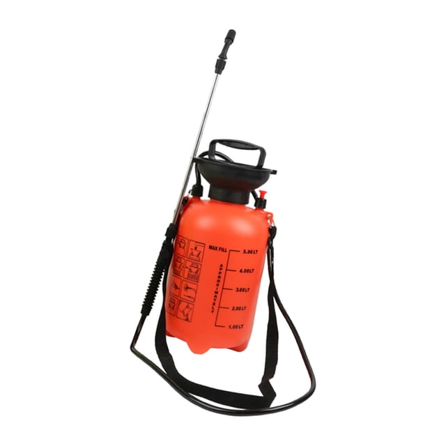 Pulverizador de Plantas Pulverizador de Presión Manual Pulverizador de Césped Pulverizador de Bomba Manual para Limpieza de Aire Acondicionado Durable 5L