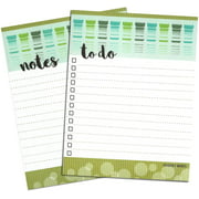 Gel Electrophoresis Inspired To Do List and Lined Notepad (2-Pack) by Nerdy Words