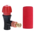 thumbnail image 3 of S SERENABLE CO2 Bike Tire Inflator CO2 Cylinder Nozzle for Outdoor Mountain Bikes Riding Red Sponge Cover, 3 of 8