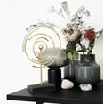thumbnail image 3 of LuxenHome Gold Abstract Spiral Tabletop Decor, 3 of 10