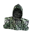 thumbnail image 3 of vortess Dustproof Shawl Hat Cape Comfortable Adjustable Drawstring Headgear Work Cap for Green, 3 of 9