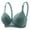 Green, variant on Women's Wireless Comfort Bra – Front-Closure Non-Padded Bralette, Supportive Soft Cup for Lounge & Sleep | Hontri | Womens No Underwire Bras Plus Size Comfort Soft Bras Supportive (Grey | 95BC)