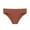 Brown, variant on Rohuuque Women's Bikini Bottom Solid Color Pants Low Waist Comfortable Breathable Panties No Show Underwear Cheeky Briefs Beige