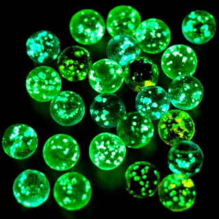 Handmade Dotted Glow in the Dark Marbles 10pcs Large, Assorted for  Children's Toys & Games Ideal Gift for Kids 