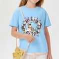thumbnail image 4 of Auroural Girls Short Sleeve Shirts Size 10-12 Boys Girls Easter Shirts Tshirt Short Sleeve Top Funny Graphic Tshirts 3-14 Years, 4 of 8