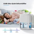 thumbnail image 5 of Dehumidifier with 3.8 Pint Tank, With Auto Shut-Off and Optional Ambient Light, 5 of 11