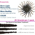 thumbnail image 5 of SEGO Short Jamaican Bounce Crochet Braids Hair Synthetic Braiding Hair Extensions Jumpy Wand Curly Hair for Women, 5 of 8