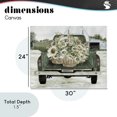 thumbnail image 4 of Stupell Industries French Country Country Flower Delivery Baskets Canvas Art, 30 x 24, by Cindy Jacobs, 4 of 8