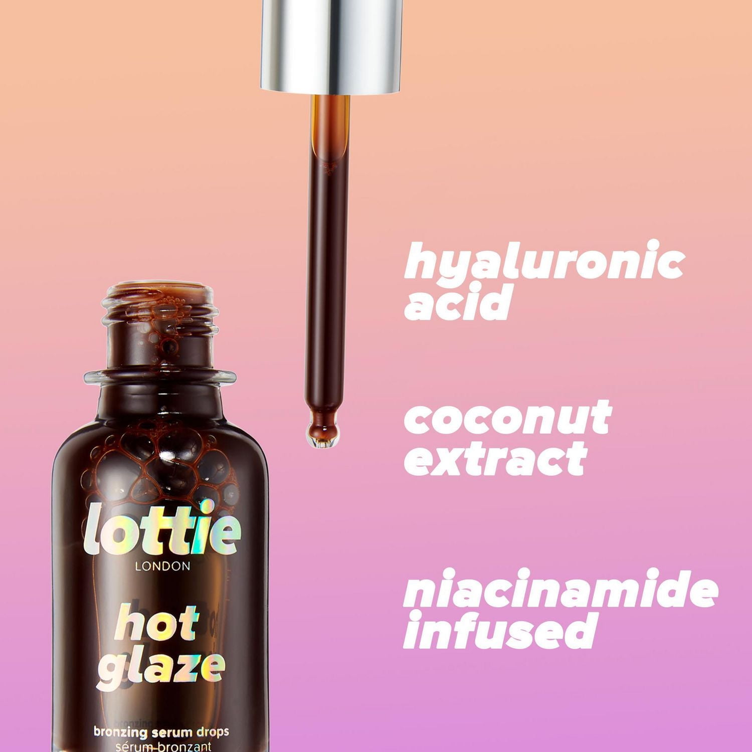 Lottie - Hot Glaze Bronzing Serum Drops - 28ml