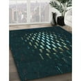 thumbnail image 2 of Ahgly Company Indoor Rectangle Patterned Night Black Area Rugs, 5' x 8', 2 of 6